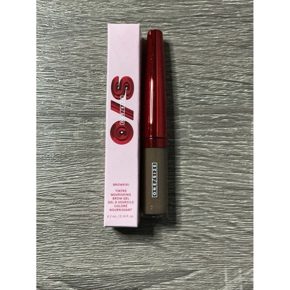 One Size O/S Tinted Nourishing Brow Gel- Browkiki #04 Medium Brown Liquid NEW